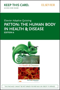 cover image - Elsevier Adaptive Quizzing for The Human Body in Health and Disease (Access Card),6th Edition