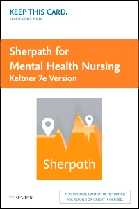 cover image - Sherpath for Mental Health Nursing (Keltner Version) - Access Card,7th Edition