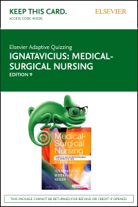 cover image - Elsevier Adaptive Quizzing for Medical-Surgical Nursing (Access Card),9th Edition