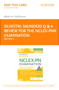 cover image - Saunders Q & A Review for the NCLEX-PN® Examination - Elsevier eBook on VitalSource (Retail Access Card),5th Edition