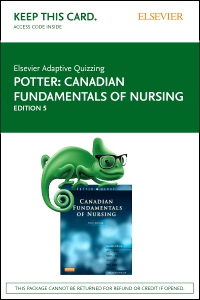 cover image - Elsevier Adaptive Quizzing for Canadian Fundamentals of Nursing (Access Card),5th Edition