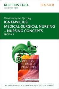 cover image - Elsevier Adaptive Quizzing for Medical-Surgical Nursing – Nursing Concepts (Access Card),8th Edition