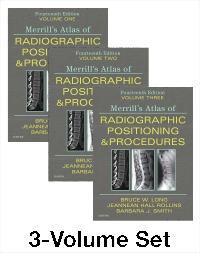 cover image - Merrill's Atlas of Radiographic Positioning and Procedures - 3-Volume Set,14th Edition