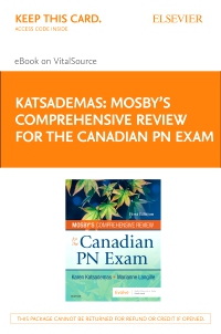 cover image - Mosby's Comprehensive Review for the Canadian PN Exam Elsevier eBook on VitalSource (Retail Access Card),1st Edition