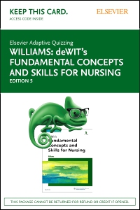 cover image - Elsevier Adaptive Quizzing for Fundamental Concepts and Skills for Nursing (Access Card),5th Edition