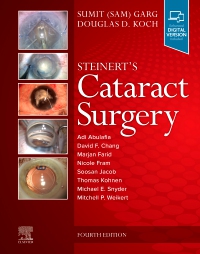 cover image - Steinert's Cataract Surgery,4th Edition