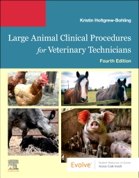 cover image - Large Animal Clinical Procedures for Veterinary Technicians,4th Edition