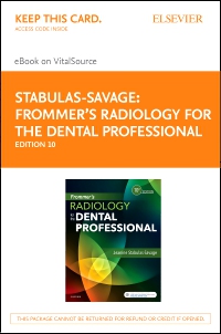 cover image - Frommer's Radiology for the Dental Professional - Elsevier eBook on VitalSource (Retail Access Card),10th Edition