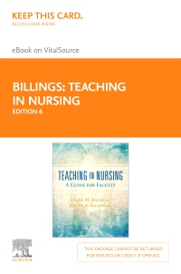cover image - Teaching in Nursing Elsevier eBook on VitalSource (Retail Access Card),6th Edition