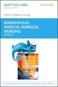 cover image - Elsevier Adaptive Learning for Medical-Surgical Nursing (Access Card),9th Edition
