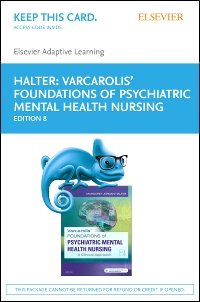 cover image - Elsevier Adaptive Learning for Varcarolis' Foundations of Psychiatric-Mental Health Nursing (Access Card),8th Edition
