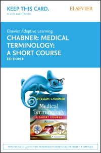 cover image - Elsevier Adaptive Learning for Medical Terminology: A Short Course (Access Card),8th Edition