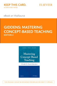 cover image - Mastering Concept-Based Teaching Elsevier eBook on VitalSource (Retail Access Card),2nd Edition
