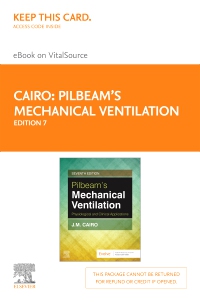 cover image - Pilbeam's Mechanical Ventilation Elsevier eBook on VitalSource (Retail Access Card),7th Edition