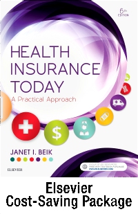 cover image - Health Insurance Today - Text, Workbook and Virtual Medical Office Package,6th Edition