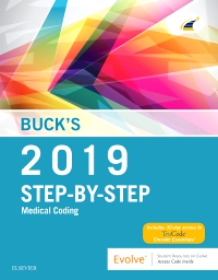 cover image - Buck's Step-by-Step Medical Coding, 2019 Edition Elsevier eBook on VitalSource