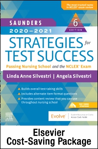 cover image - Saunders 2020-2021 Strategies for Test Success - Elsevier eBook on VitalSource + Evolve Access (Retail Access Cards),6th Edition