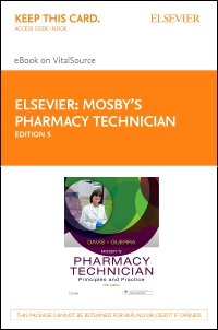 cover image - Mosby's Pharmacy Technician - Pageburst eBook on VitalSource (Retail Access Card),5th Edition