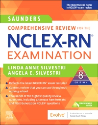 cover image - Saunders Comprehensive Review for the NCLEX-RN® Examination - Elsevier eBook on VitalSource (Retail Access Card),8th Edition
