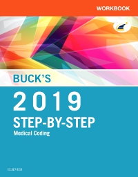 cover image - Buck's Workbook for Step-by-Step Medical Coding, 2019 Edition Elsevier eBook on VitalSource