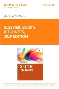 cover image - Buck's 2019 ICD-10-PCS Elsevier eBook on VitalSource (Retail Access Card)