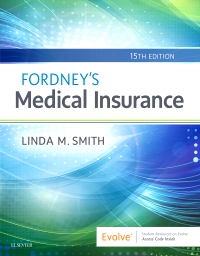 cover image - Fordney’s Medical Insurance - Elsevier eBook on VitalSource,15th Edition