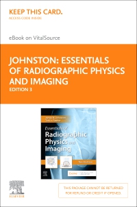 cover image - Essentials of Radiographic Physics and Imaging Elsevier eBook on VitalSource (Retail Access Card),3rd Edition