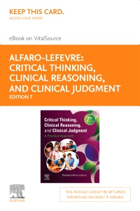 cover image - Critical Thinking, Clinical Reasoning and Clinical Judgment Elsevier eBook on VitalSource (Retail Access Card),7th Edition