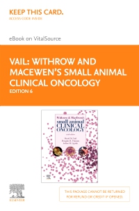 cover image - Withrow and MacEwen's Small Animal Clinical Oncology - Elsevier eBook on VitalSource (Retail Access Card),6th Edition