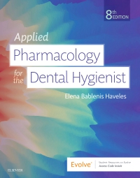 cover image - Applied Pharmacology for the Dental Hygienist Elsevier eBook on VitalSource,8th Edition