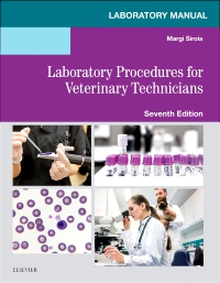 cover image - Laboratory Manual for Laboratory Procedures for Veterinary Technicians Elsevier eBook on VitalSource,7th Edition