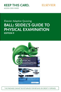 cover image - Elsevier Adaptive Quizzing for Seidel's Guide to Physical Examination (Access Card),9th Edition