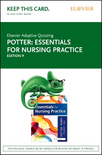 cover image - Elsevier Adaptive Quizzing for Essentials for Nursing Practice (Access Card),9th Edition