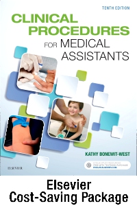 cover image - Clinical Procedures for Medical Assistants - Text and Study Guide Package,10th Edition