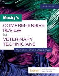 cover image - Mosby's Comprehensive Review for Veterinary Technicians Elsevier eBook on VitalSource,5th Edition