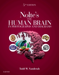 cover image - Nolte's The Human Brain in Photographs and Diagrams Elsevier eBook on VitalSource,5th Edition