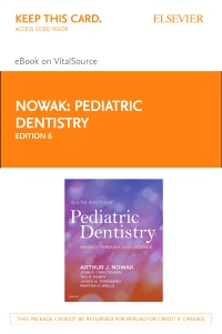 cover image - Pediatric Dentistry - Elsevier eBook on VitalSource (Retail Access Card),6th Edition