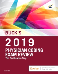 cover image - Buck's Evolve Exam Review for Physician Coding Exam Review 2019
