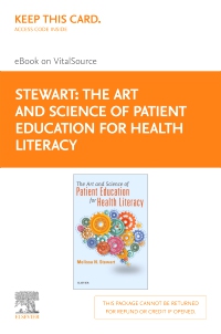 cover image - The Art and Science of Patient Education for Health Literacy - Elsevier eBook on Vitalsource (Retail Access Card),1st Edition
