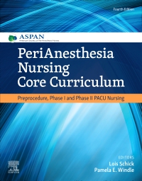 cover image - PeriAnesthesia Nursing Core Curriculum,4th Edition