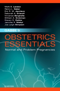cover image - Gabbe's Obstetrics Essentials: Normal & Problem Pregnancies Elsevier eBook on VitalSource,1st Edition