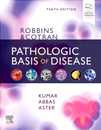 cover image - Evolve Resources for Robbins & Cotran Pathologic Basis of Disease,10th Edition