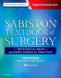 cover image - Sabiston Textbook of Surgery - Elsevier eBook on VitalSource,20th Edition