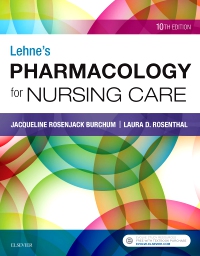 cover image - Pharmacology Online for Lehne's Pharmacology for Nursing Care,10th Edition