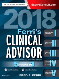 cover image - Ferri's Clinical Advisor 2018 Elsevier eBook on VitalSource