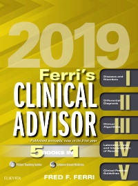cover image - Ferri's Clinical Advisor 2019 Elsevier eBook on VitalSource