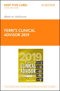 cover image - Ferri's Clinical Advisor 2019 Elsevier eBook on VitalSource (Retail Access Card),1st Edition