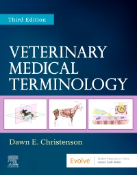cover image - Veterinary Medical Terminology,3rd Edition