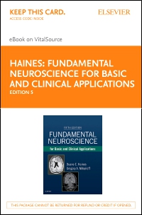 cover image - Fundamental Neuroscience for Basic and Clinical Applications - Elsevier eBook on VitalSource (Retail Access Card),5th Edition