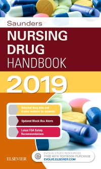 cover image - Saunders Nursing Drug Handbook 2019 Elsevier eBook on VitalSource,1st Edition